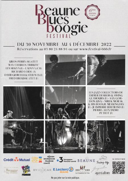 BEAUNE BLUES BOOGIE FESTIVAL | 16me Edition