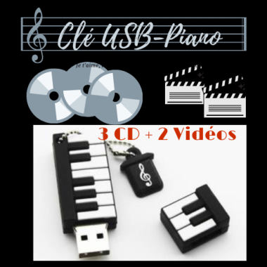 Clé USB piano 8 go